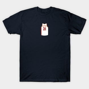 Dominique Wilkins Atlanta Jersey Qiangy T-Shirt